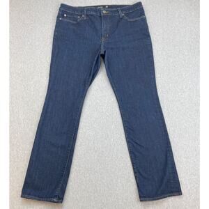 Lauren Ralph‎ Lauren LRL Jeans Womens 16 Blue Cotton Blend Stretch Black Label